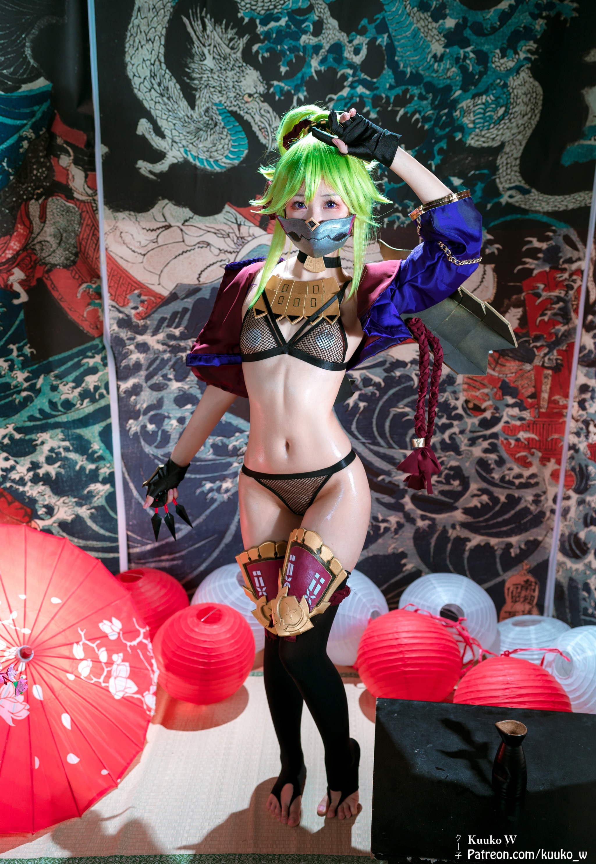 图片[1]-Kuuko W – NO.205 Kuki Shinnobu[44P]-XikXak